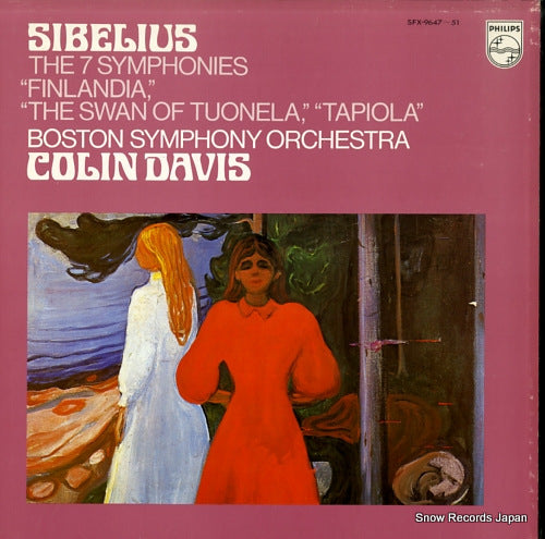 DAVIS, COLIN sibelius; the 7 symphonies SFX-9647-51