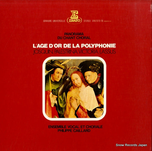 CAILLARD, PHILIPPE l'age d'or de la polyphonie ERX7073
