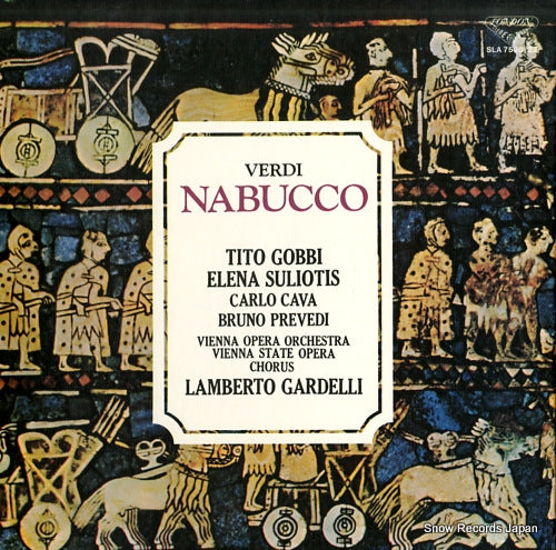 GARDELLI, LAMBERTO verdi; nabucco SLA7520/22