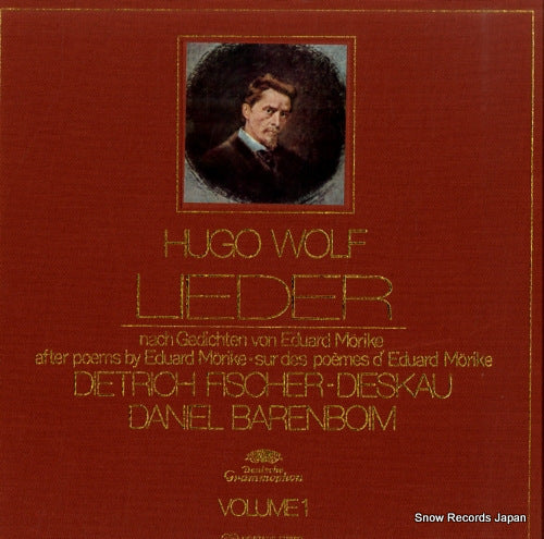 FISCHER-DIESKAU, DIETRICH, AND DANIEL BARENBOIM hugo wolf; morike lieder MG9757/9