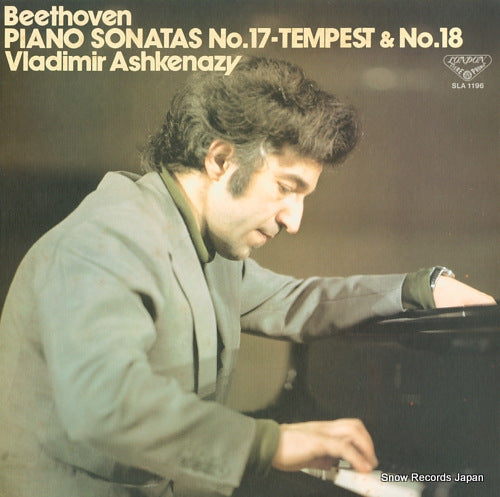 ASHKENAZY, VLADIMIR beethoven; piano sonatas no.17 in d minor, op.31 no.2 "tempest" SLA1196