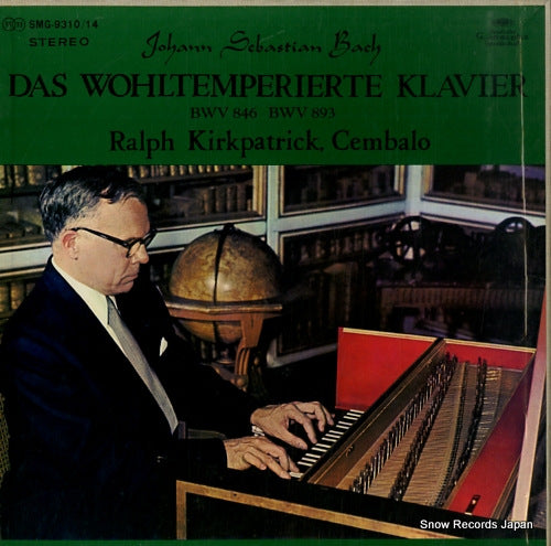 KIRKPATRICK, RALPH bach; das wohltemperierte klavier SMG-9310/14