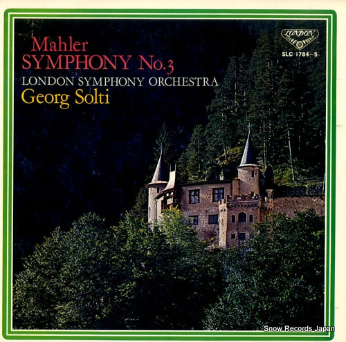 SOLTI, GEORG mahler; symphony no.3 in d minor SLC1784-5