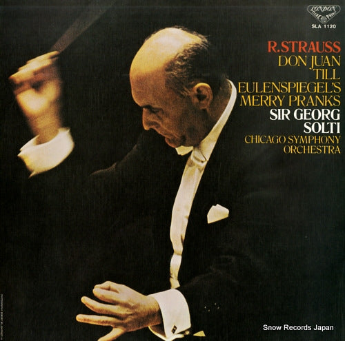 SOLTI, GEORG strauss; don juan, op.20, symphonic poem SLA1120