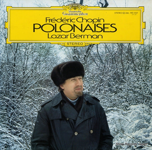 BERMAN, LAZAR chopin; polonaises MG1237