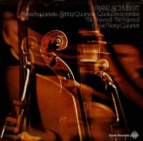 ALBAN BERG QUARTETT schubert; streichquartett nr.13 a-moll, op.29, 1, d 804 6.41882AW