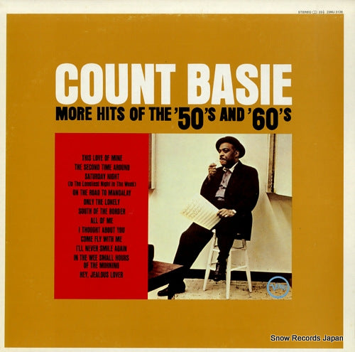 BASIE, COUNT more hits of the '50's and '60's 23MJ3126