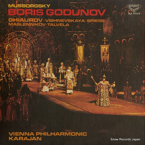 KARAJAN, HERBERT VON mussorgsky; boris godunov SLA7513