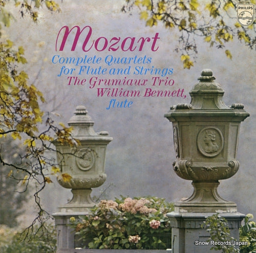 GRUMIAUX TRIO, THE mozart; complete quartets for flute and strings 13PC-45