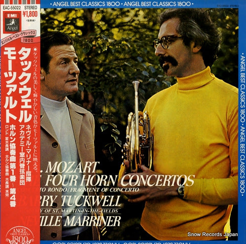 MARRINER, NEVILLE mozart; the four horn concertos EAC-55022