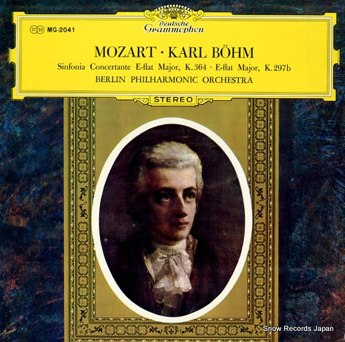BOHM, KARL mozart; sinfonia concertante e-flat major k.364 MG2041