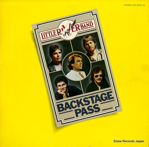 LITTLE RIVER BAND backstage pass ECS-50051.52