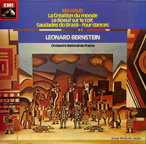 BERNSTEIN, LEONARD milhaud; la creation du monde ASD3444
