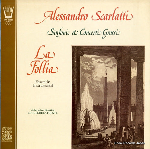 FUENTE, MIGUEL DE LA scarlatti; sinfonie et concerti grossi ARN38402