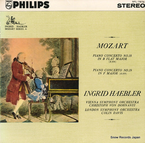 HAEBLER, INGRID mozart; piano concerto in b flat major k.456 SFL-7874