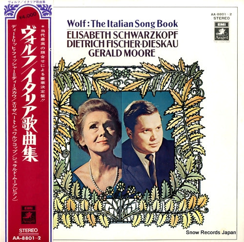 FISCHER-DIESKAU, DIETRICH wolf; the italian song book AA-8801-2