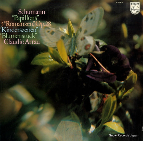 ARRAU, CLAUDIO schumann; papillons op.2 X-7785