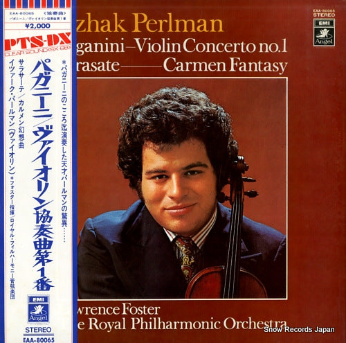PERLMAN, ITZHAK paganini; violin concerto no.1 in d major op.6 EAA-80065