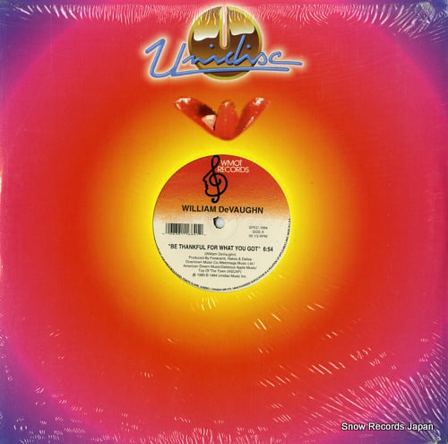 DEVAUGHN, WILLIAM be thankful for what you got SPEC-1684