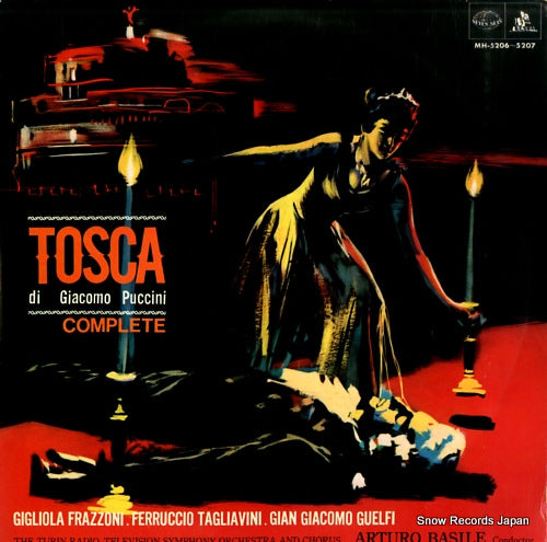 BASILE, ARTURO puccini; tosca complete MH-5206-5207