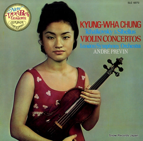 CHUNG, KYUNG-WHA tchaikovsky & sibelius; violin concertos SLC6072