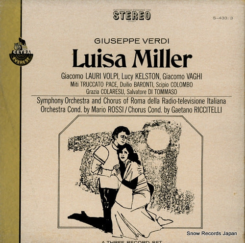 ROSSI, MARIO verdi; luisa miller S-433/3