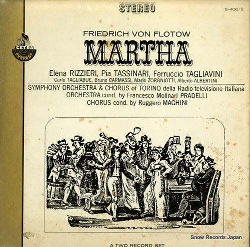 MOLINARI-PRADELLI, FRANCESCO flotow; martha S-406/2