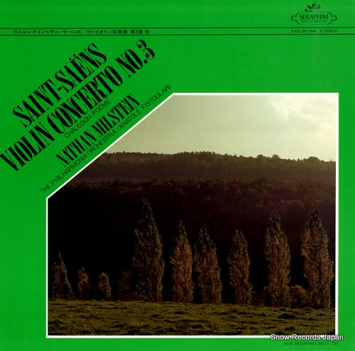MILSTEIN, NATHAN saint-saens; violin concerto no.3 EAC-30154