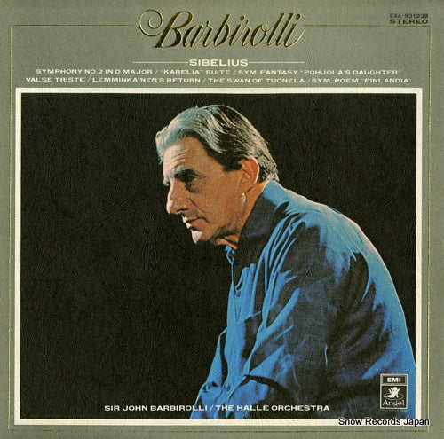 BARBIROLLI, JOHN sibelius; symphony no.2 etc. EAA-93123B