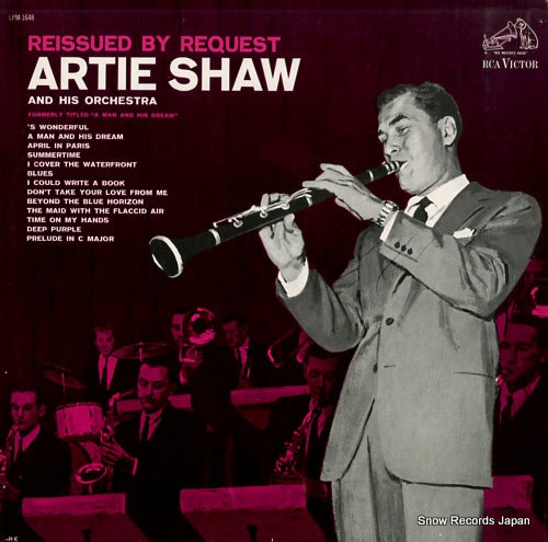 SHAW, ARTIE reissued by request LPM-1648
