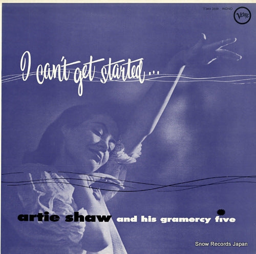 SHAW, ARTIE, AND HIS GRAMERCY FIVE i can't get started MV2559