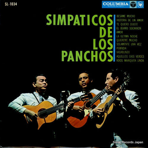 TRIO LOS PANCHOS simpaticos de los panchos SL-1034