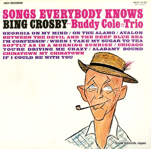 CROSBY, BING songs everybody knows MCA-3120