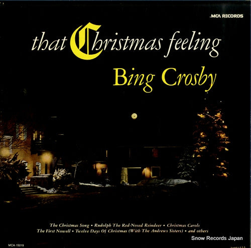 CROSBY, BING that christmas feeling MCA-15019