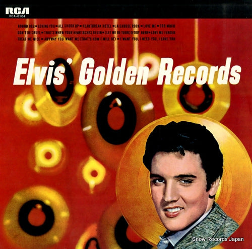 PRESLEY, ELVIS elvis' golden records RCA-6104