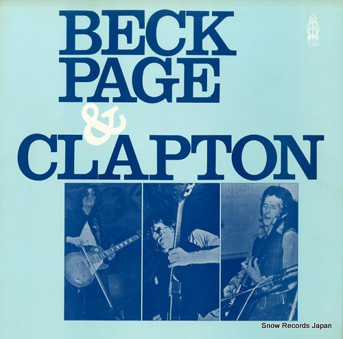 BECK, PAGE AND CLAPTON beck, page & clapton YX-6082
