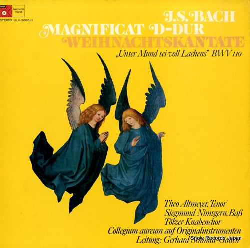 SCHMIDT-GADEN, GERHARD bach; magnificat d- dur bwv 243 ULX-3065-H