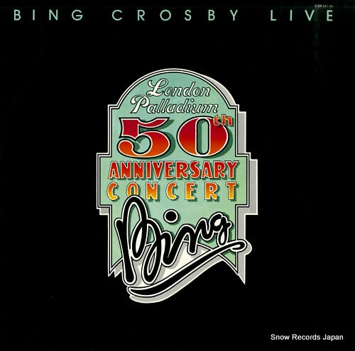 CROSBY, BING london palladium 50th anniversary concert GXH13