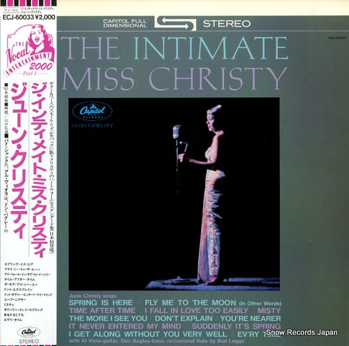 CHRISTY, JUNE the intimate miss christy ECJ-60033