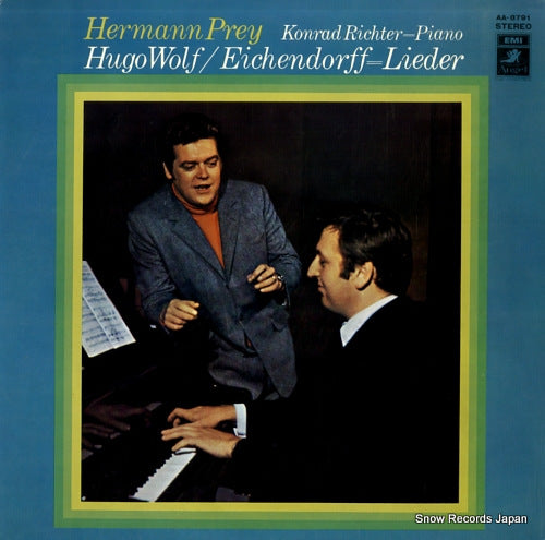 PREY, HERMANN hugo wolf / eichendorff = lieder AA-8791