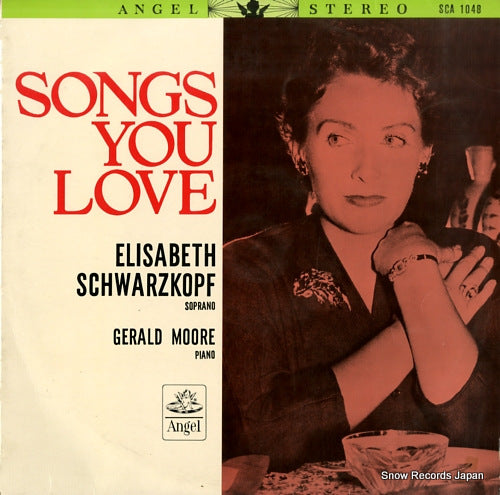 SCHWARZKOPF, ELISABETH songs you love SCA1048