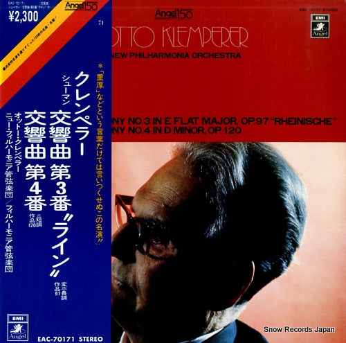 KLEMPERER, OTTO schumann; symphony no.3 "rheinish" & no.4 EAC-70171