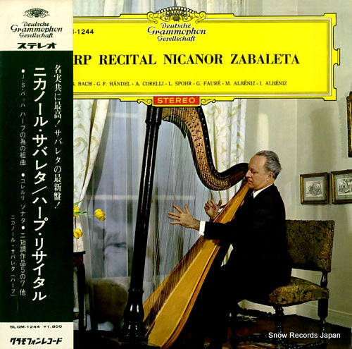 ZABALETA, NICANOR harp recital SLGM-1244
