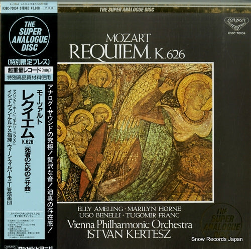 KERTESZ, ISTVAN mozart; requiem, k.626 K38C-70034