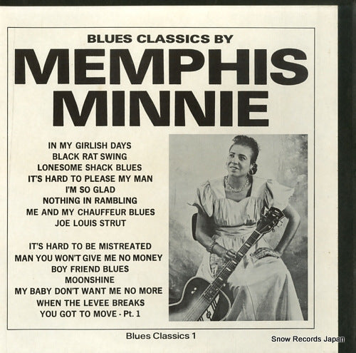 MINNIE, MEMPHIS blues classics by memphis minnie BC-1