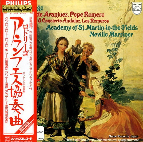 MARRINER, NEVILLE rodrigo; concierto de aranjuez X-7954
