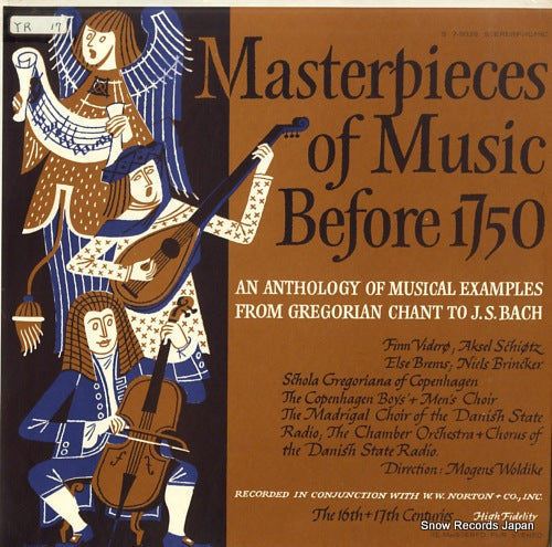WOLDIKE, MOGENS masterpieces of music before 1750 record 2: the 16th and 17th centuries HSE9039