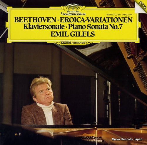GILELS, EMIL beethoven; eroica variationen 28MG0244