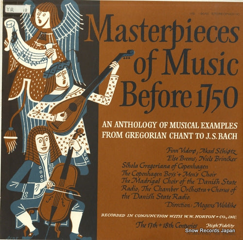 WOLDIKE, MOGENS masterpieces of music before 1750 record 3: 17th and 18th centuries HSE9040
