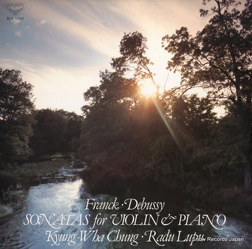 CHUNG, KYUNG-WHA frank, debussy; sonatas for violin & piano SLA1250